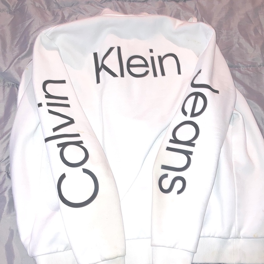 Calvin Klein zip up hoodie